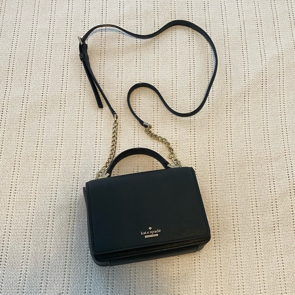 Kate Spade Black Saffiano Leather Purse